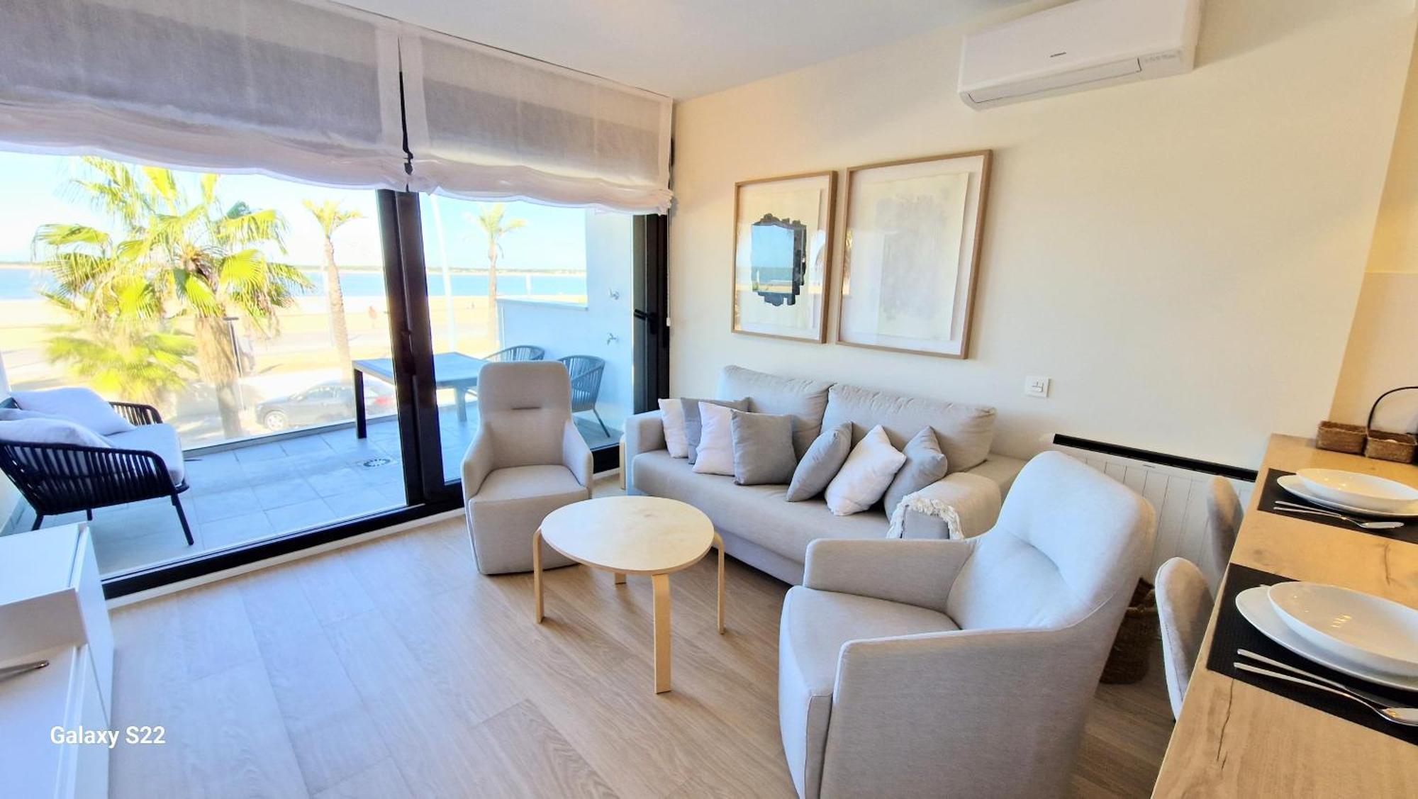 Ferienwohnung Boutelou Playa Con Vistas Al Mar Sanlúcar de Barrameda Exterior foto